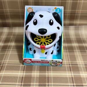 Dalmatian Bubble Blower - White and Black